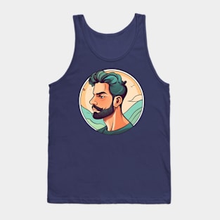 Cool Cartoon Guys Gallery Tank Top